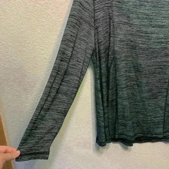 Soft Surroundings long sleeve sz 1X plus size athleisure comfy casual neutral - Picture 4 of 7